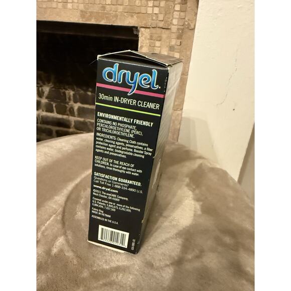 Dryel 30 min In-Dryer Cleaner Booster 2 Loads Kit New Sealed - Picture 4 of 6